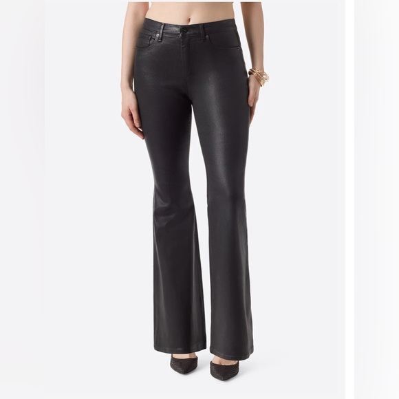 Jessica Simpson Denim - Jessica Simpson Plus Size Charmed Flare in Black Coated